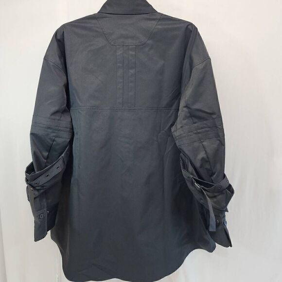 T-One T1 Unisex Size XL Button Down Shirts Long Sleeve Shacket Jackets B9 - Picture 3 of 15